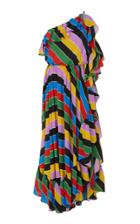 Philosophy Di Lorenzo Serafini Asymmetric Ruffle Midi Dress