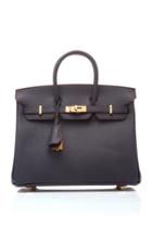 Heritage Auctions Special Collections Herms 25cm Blue Marine Epsom Leather Limited Edition Contour Birkin Bag