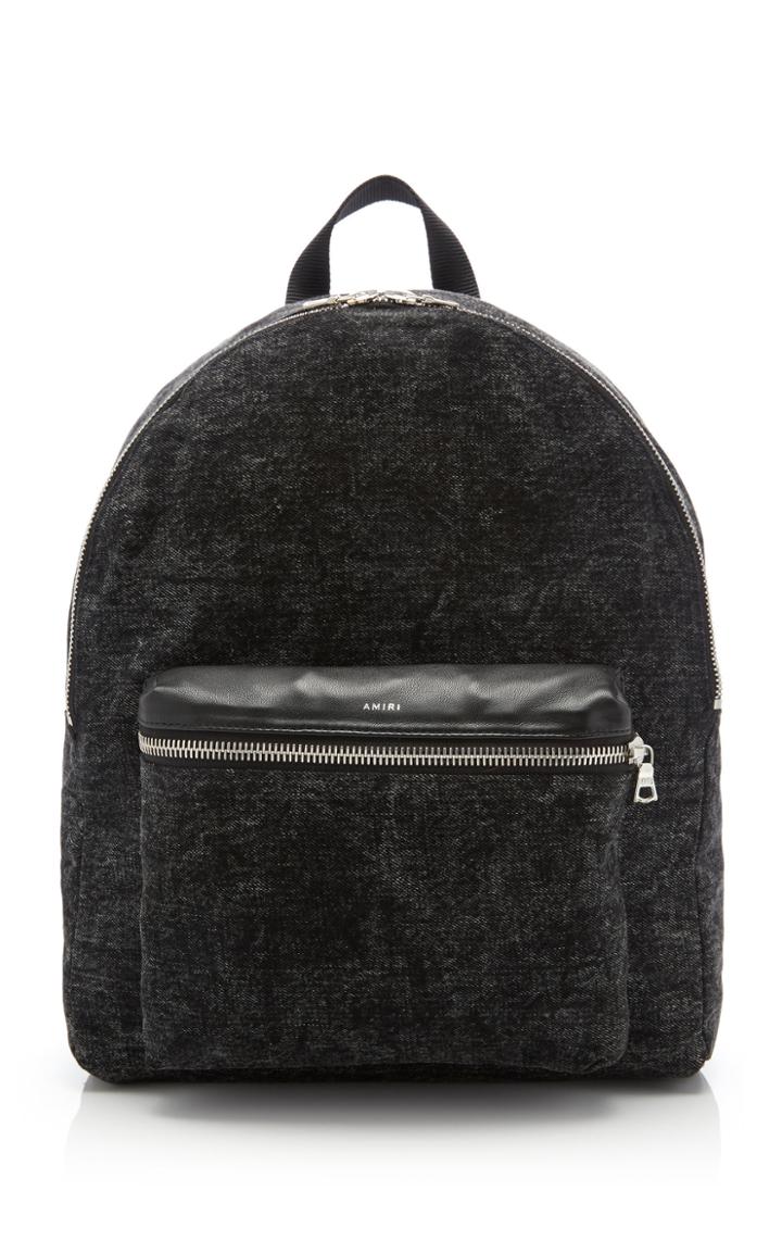 Amiri Denim Backpack