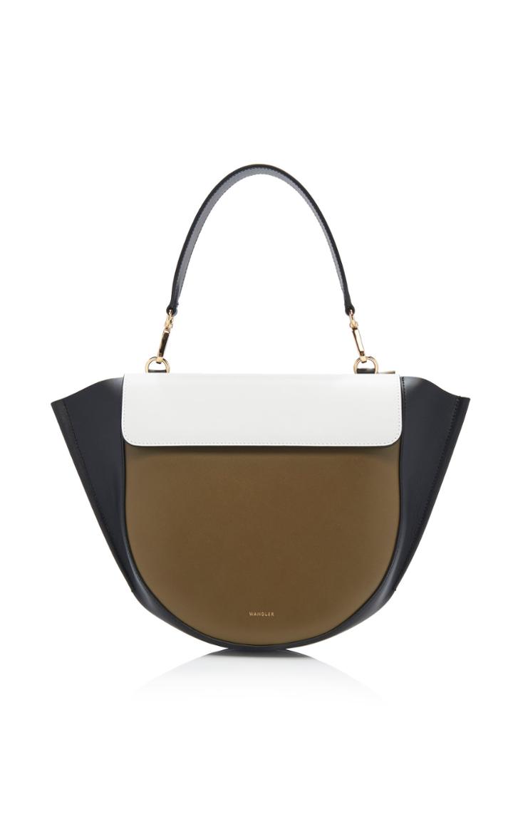 Moda Operandi Wandler Hortensia Medium Coloblocked Leather Bag