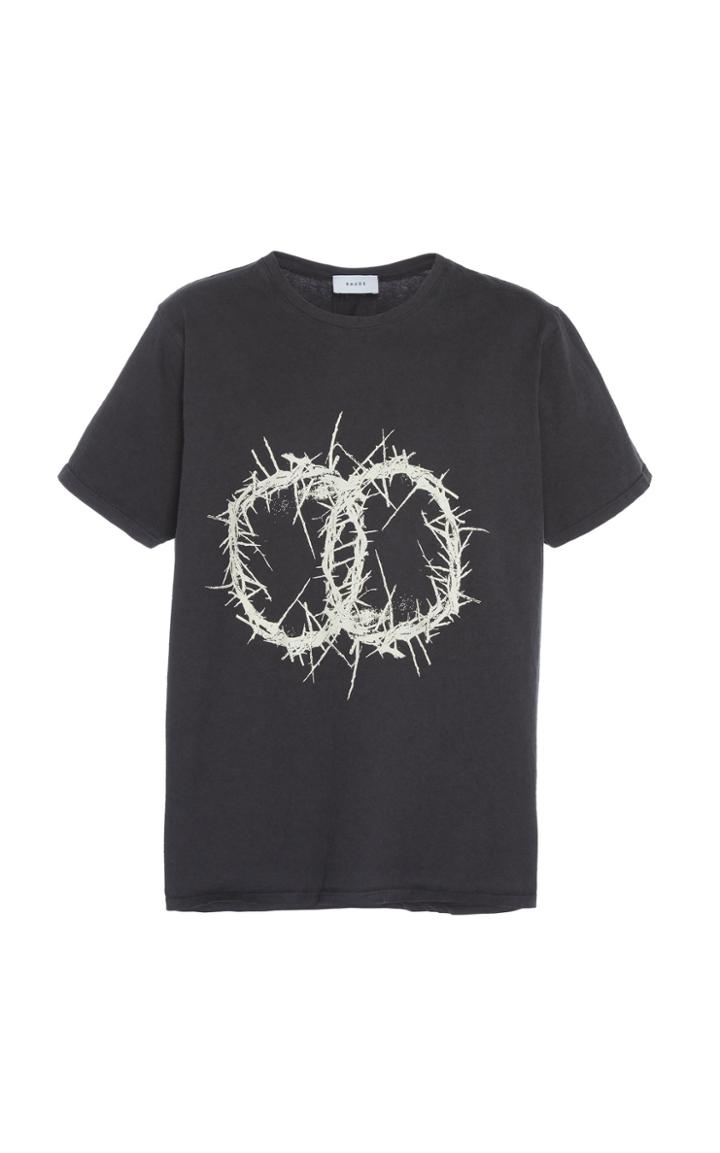 Rhude Printed Cotton-jersey T-shirt
