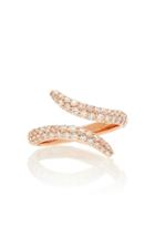 Carbon & Hyde Viper Rose-gold Diamond Ring