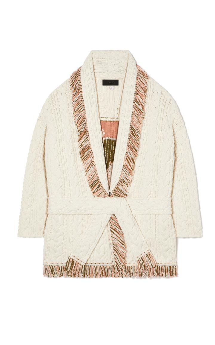 Moda Operandi Alanui Enchanted Canyon Glow Cables Cardigan