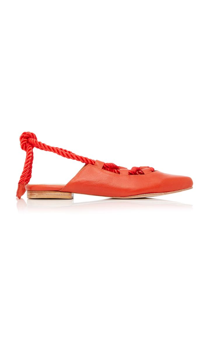 The Palatines Patina Lace Up Flat
