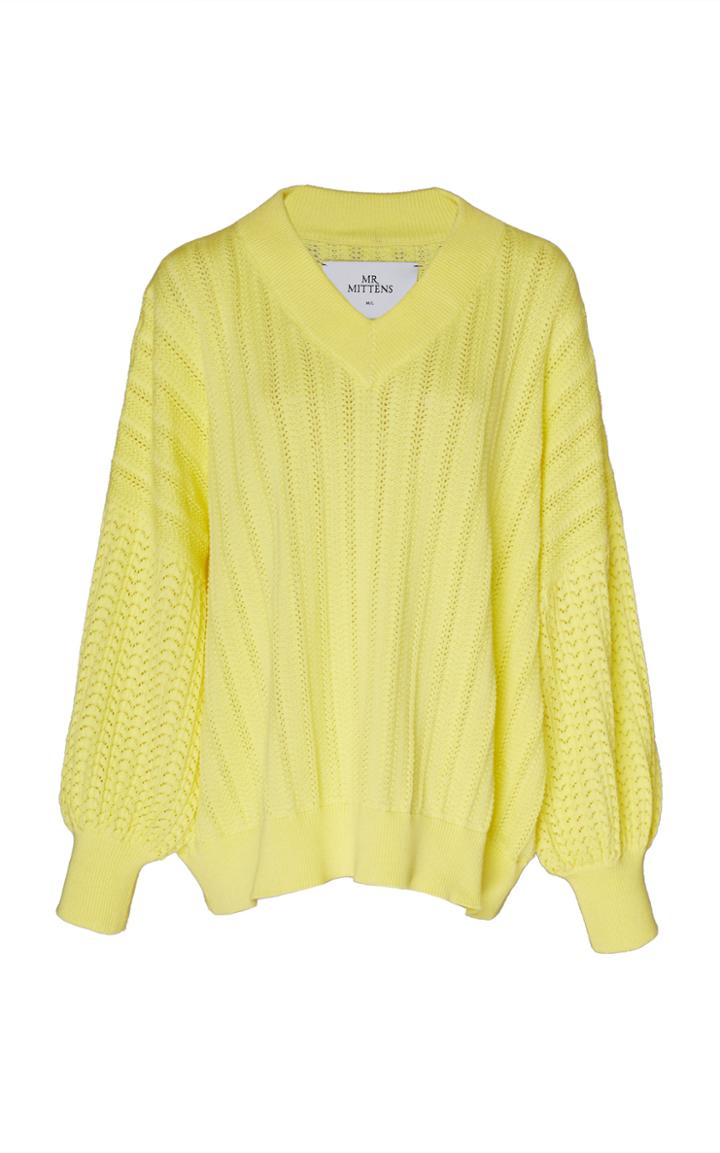 Moda Operandi I Love Mr. Mittens Mix Knit Jumper Size: Xs/s
