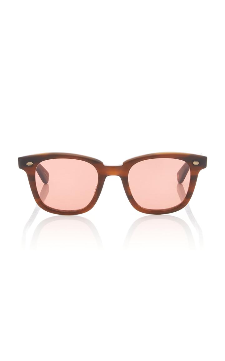 Moda Operandi Garrett Leight Exclusive Calabar 49 D-frame Acetate Sunglasses