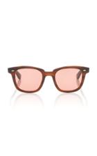 Moda Operandi Garrett Leight Exclusive Calabar 49 D-frame Acetate Sunglasses