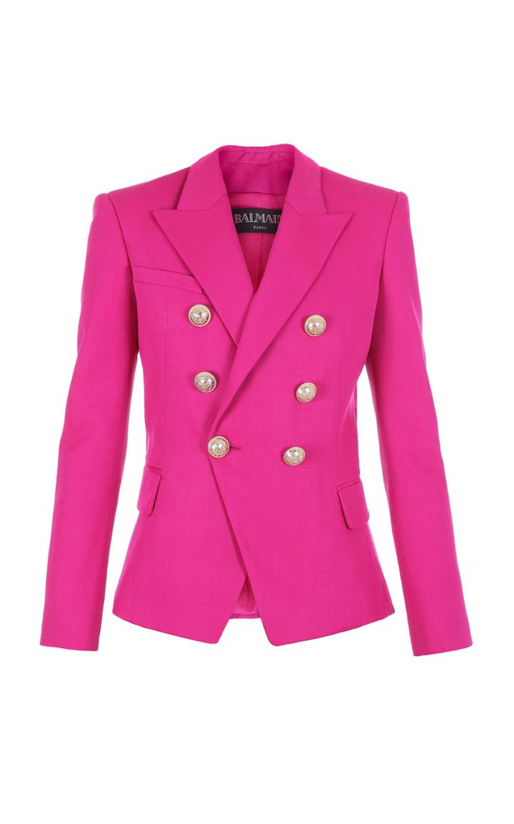 Balmain Fitted Classic Blazer