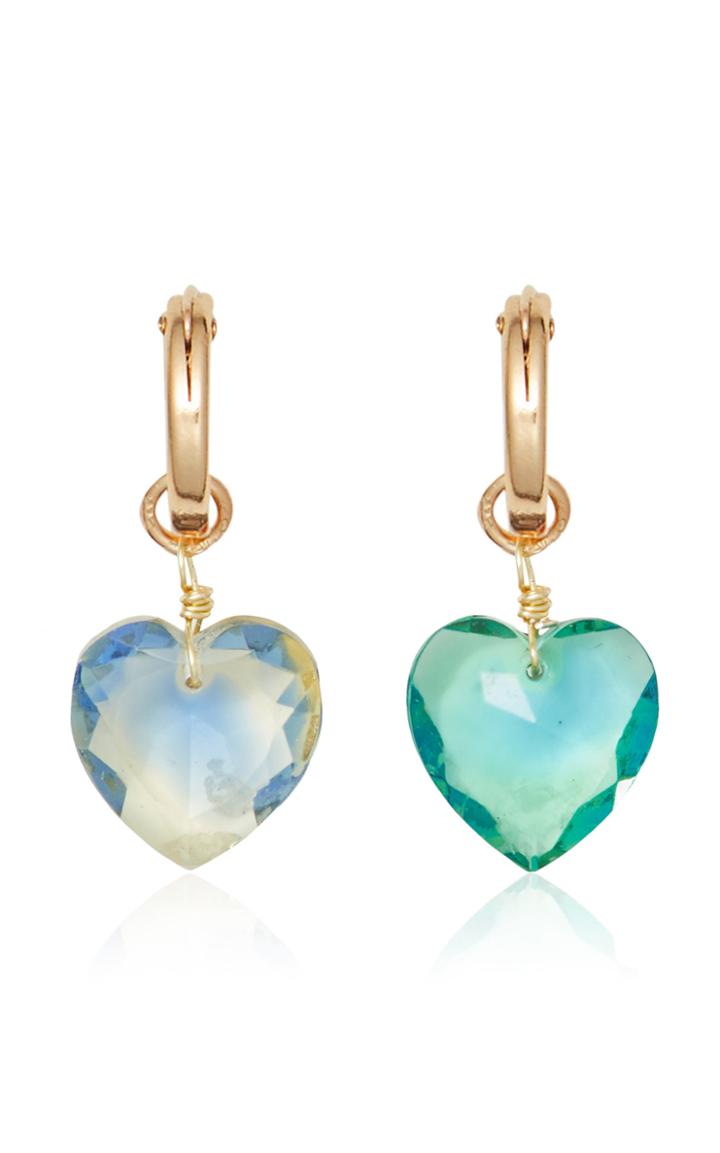 Moda Operandi Brinker & Eliza Glass Crystal Sangria Hoops