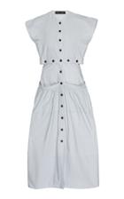 Proenza Schouler Short Sleeve Cotton Dress