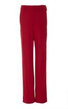 Vince High-waisted Flannel Flared-leg Pants