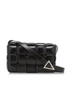Bottega Veneta Intrecciato Patent-leather Shoulder Bag