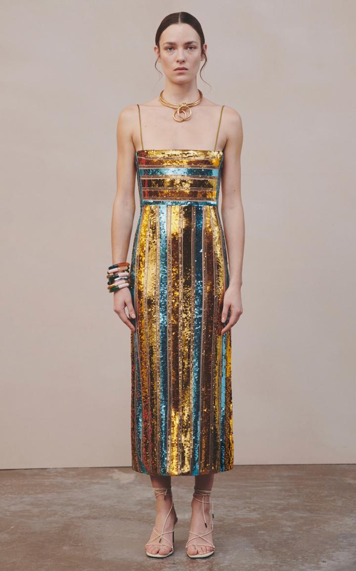 Moda Operandi Galvan Stargaze Cocktail Dress