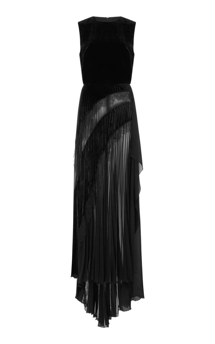Elie Saab Sleeveless Velvet Gown