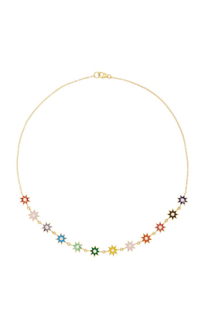 Colette Jewelry 18k White Gold Diamond Necklace
