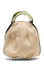 Moda Operandi Lizzie Fortunato Alpine Acrylic And Leather Top Handle Bag