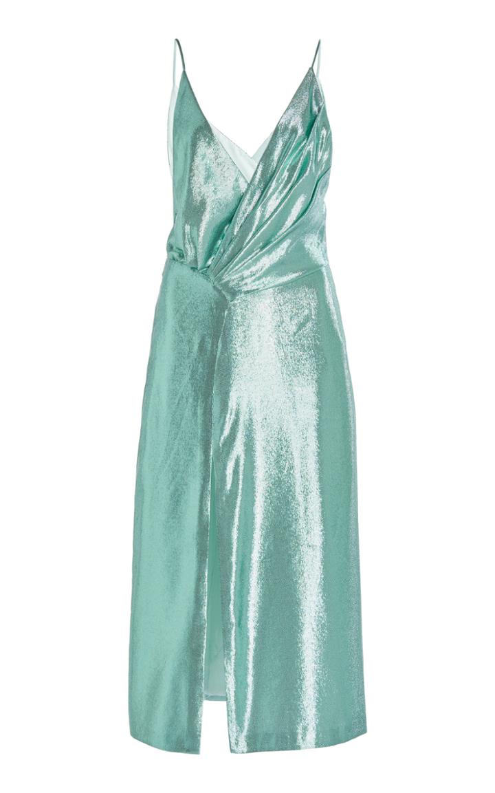 Moda Operandi Galvan Aura Lurex-twill Dress