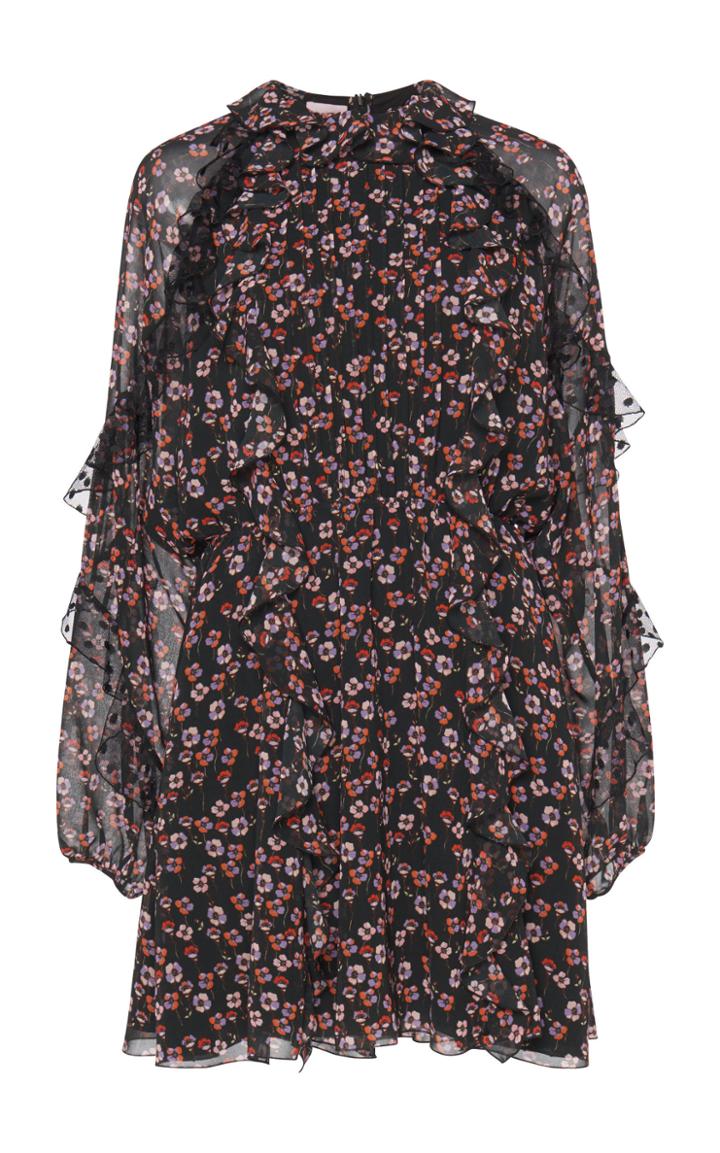 Giamba Floral Mini Dress