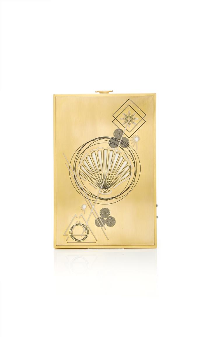 Reine Light Up Venus Box Clutch