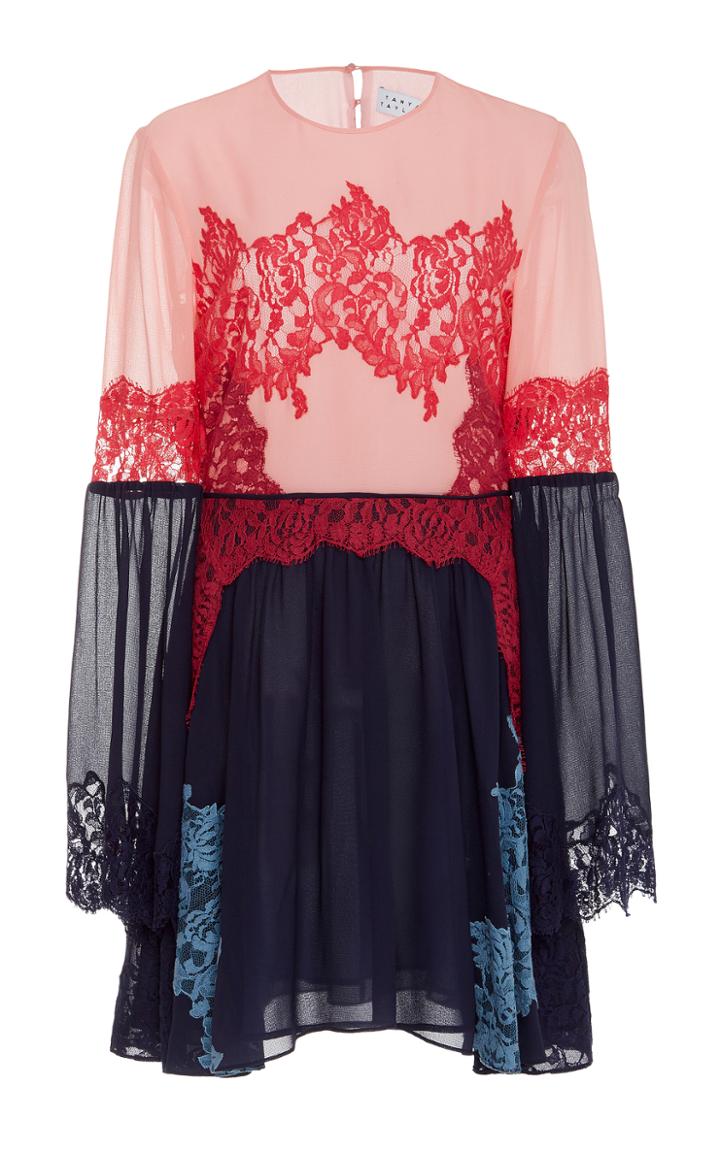 Tanya Taylor Cyra Silk Mini Dress
