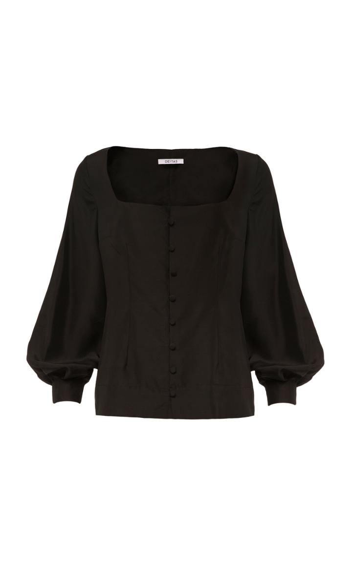 Deitas Gaia Button Detail Blouse