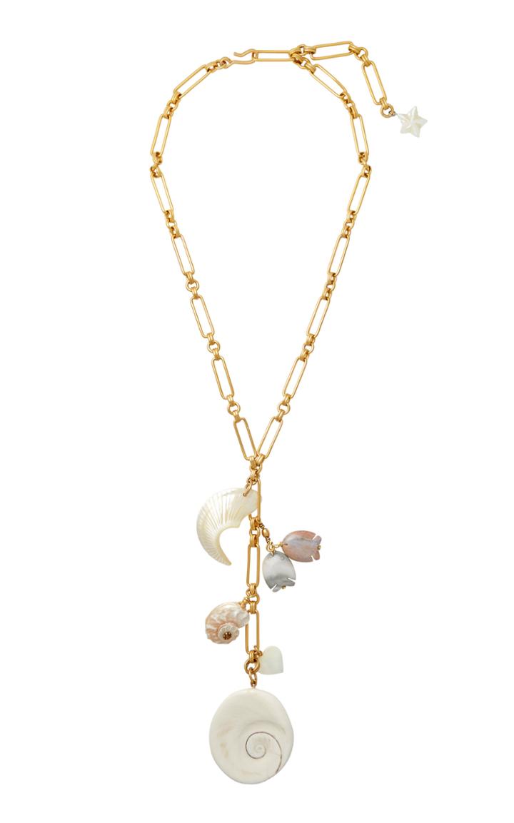 Moda Operandi Brinker & Eliza Gold-tone Endless Summer Y-necklace