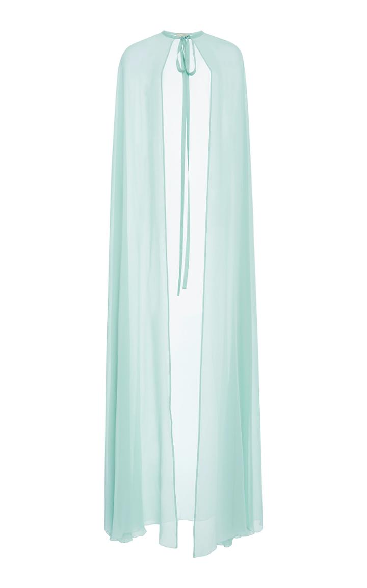 Elie Saab Crepe Georgette Cape