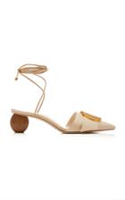 Cult Gaia Liya Lace Up Pumps