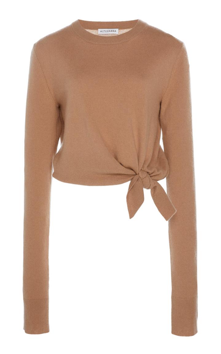 Altuzarra Nalini Tie-side Cashmere Sweater