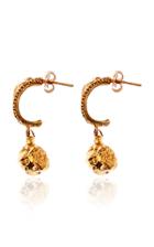 Alighieri The Fragments Of The Shore 24k Gold-plated Earrings
