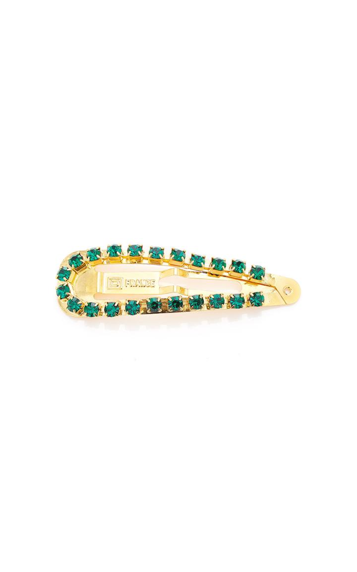 Epona Valley 14k Gold-plated Crystal Barrette