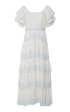 Loveshackfancy Martine Tiered Maxi Dress Size: 2