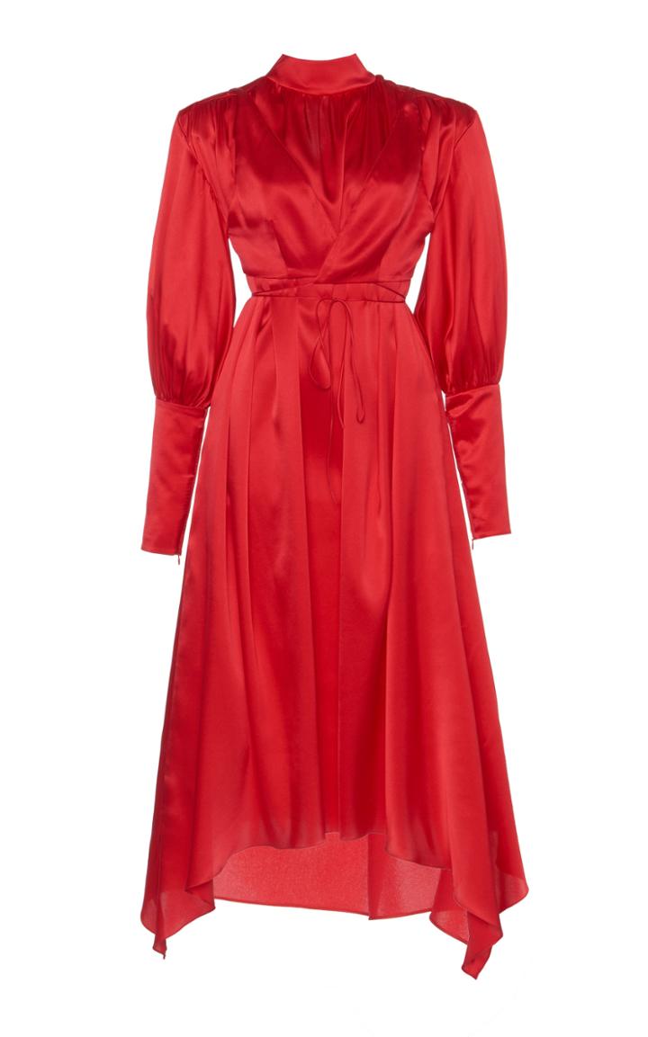 Moda Operandi Matriel Wrap-effect Silk Dress