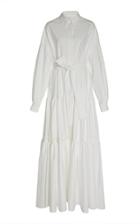 Carolina Herrera Oversized Cotton-blend Shirt Gown