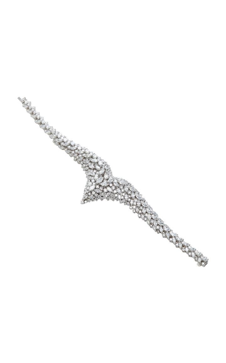 Yeprem 18k White Gold Diamond Bracelet