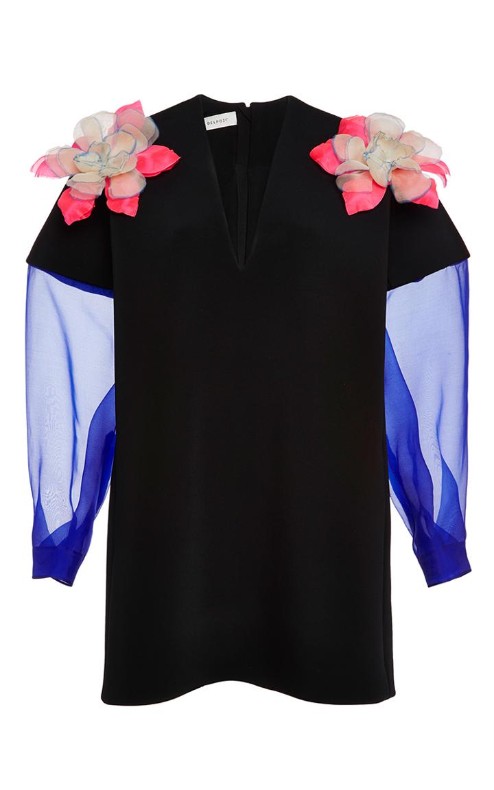 Delpozo Double Faced Mini Dress