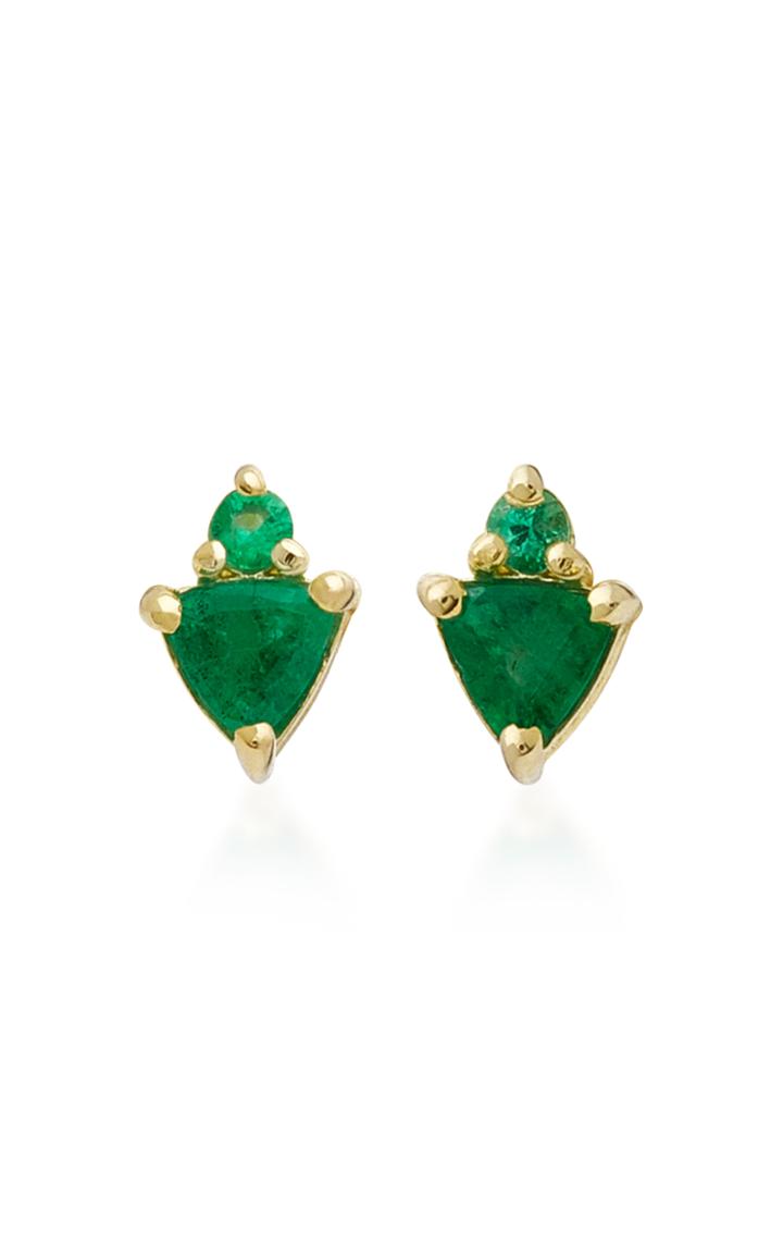 Ila Ilenia 14k Emerald Earrings