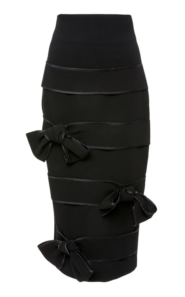 Leal Daccarett Ita Wool Double Crepe Skirt