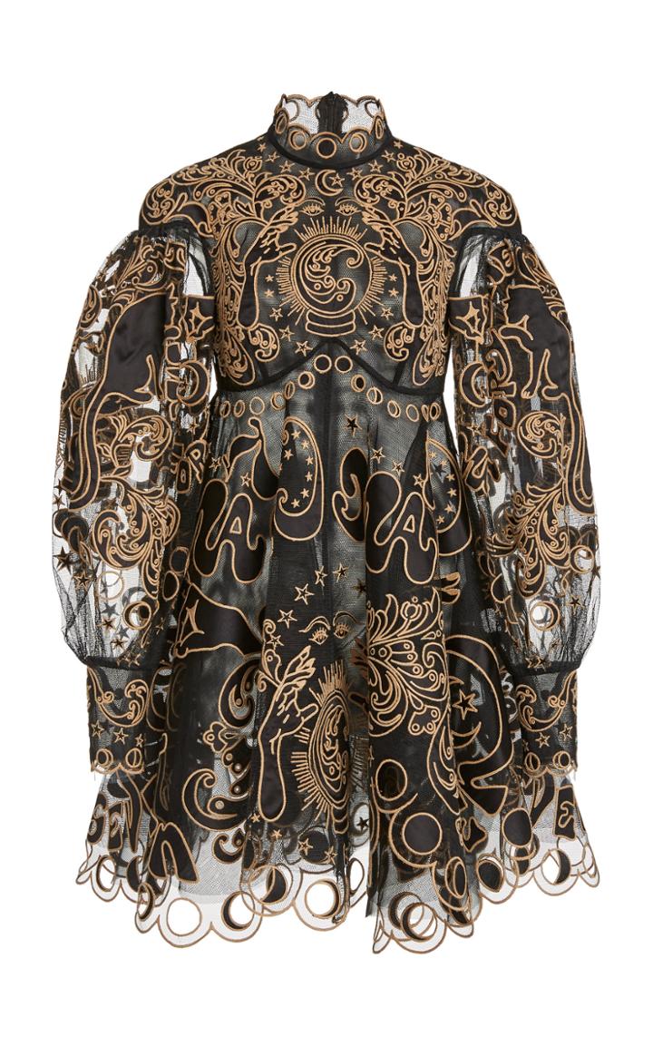 Moda Operandi Zimmermann Ladybeetle Fortune Tulle Mini Dress