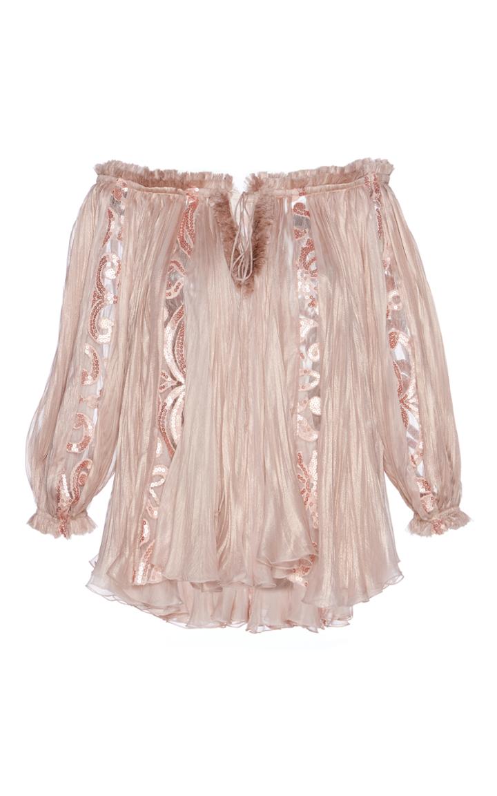 Maria Lucia Hohan Sara Off The Shoulder Blouse