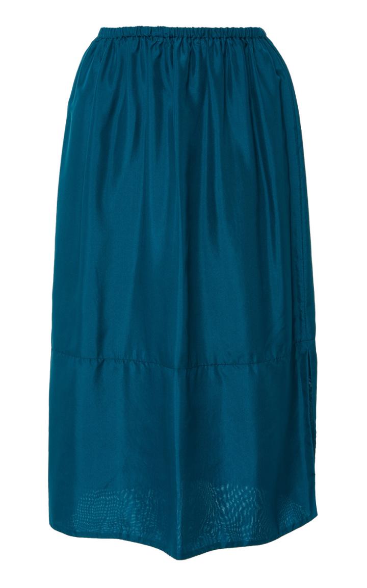 Loup Charmant Lanai Silk Midi Skirt