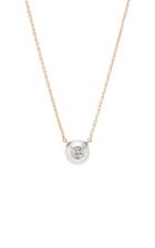Moda Operandi W.rosado 18k Rose Gold Pearl Id Diamond Drop Necklace