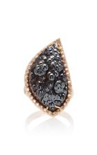 Kimberly Mcdonald Hematite Druze And Diamond Ring