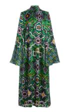 Moda Operandi Andrew Gn Printed Silk Dress