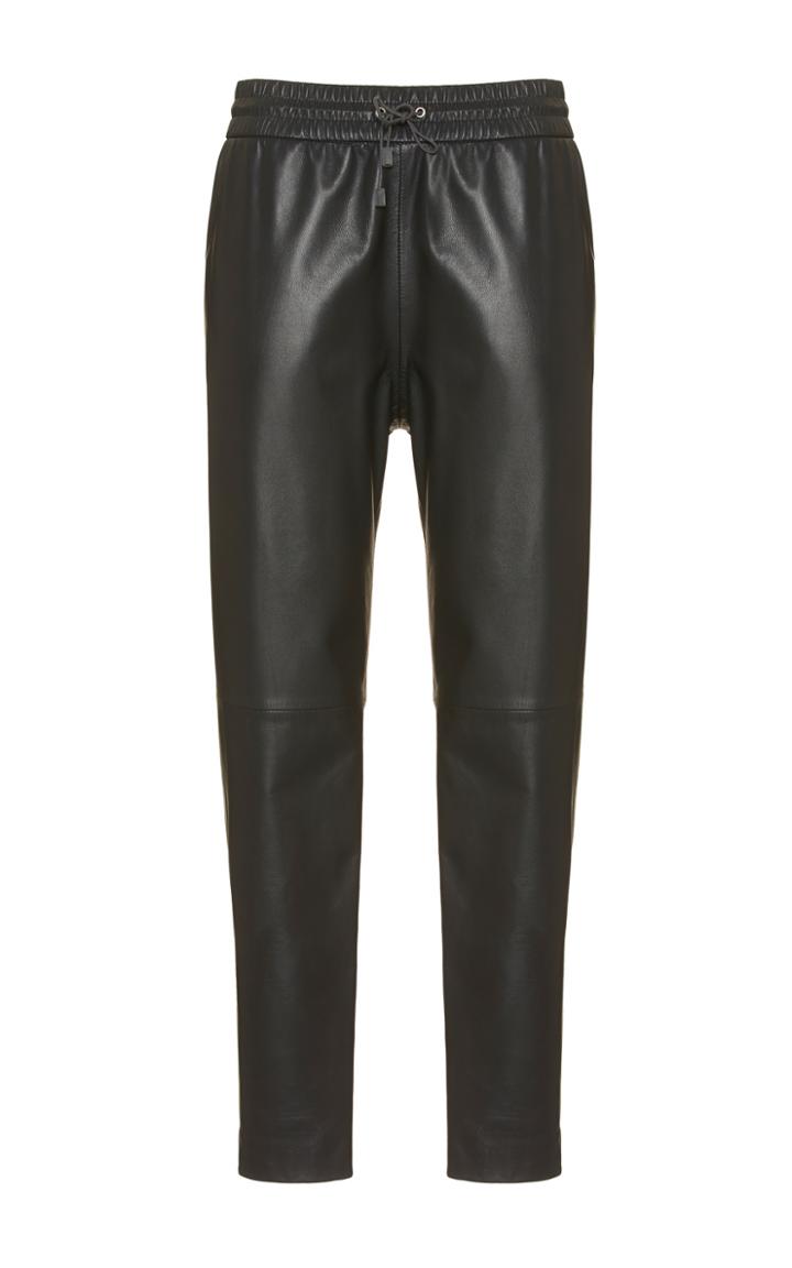 Fabiana Filippi Leather Track Pants