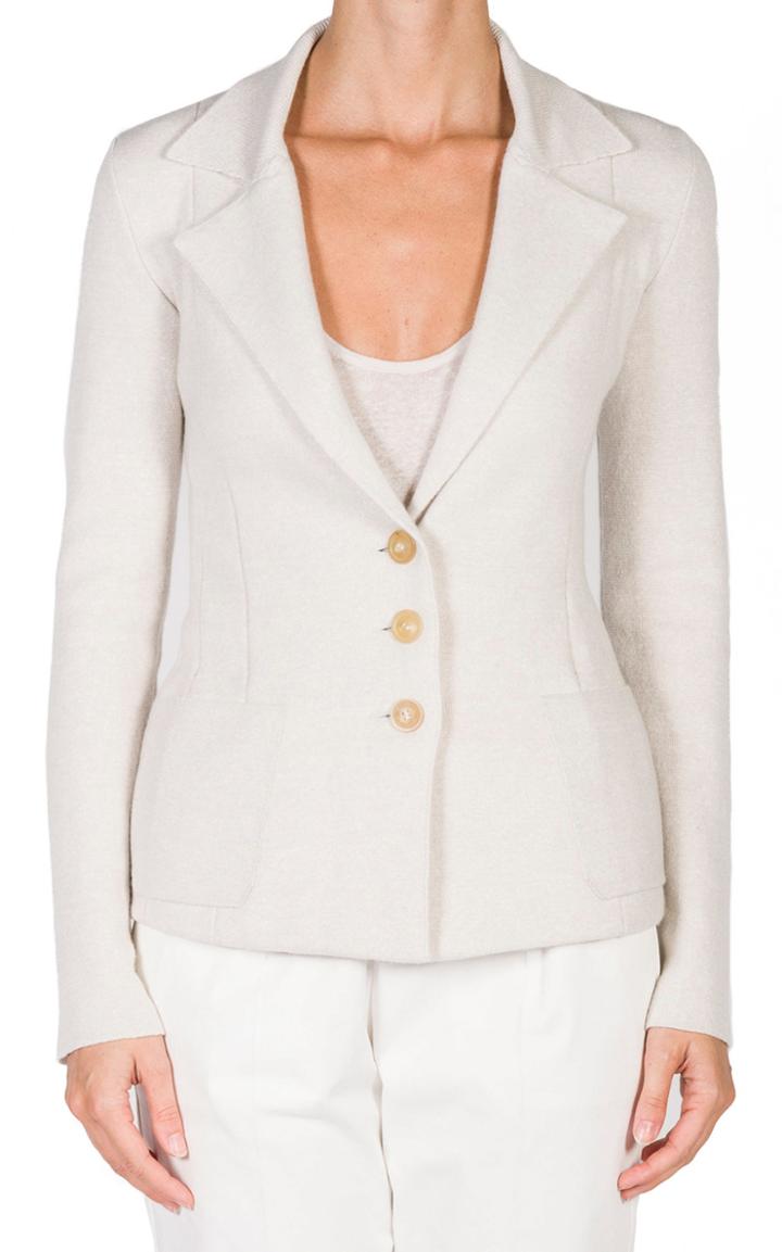 Moda Operandi Agnona Cashmere-linen Milano Stitch Hourglass Jacket