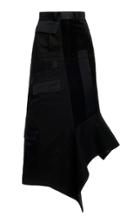 Moda Operandi Tom Ford Asymmetric Patchwork Leather Skirt