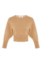 Diane Von Furstenberg Long Sleeve Crew Neck Sweater