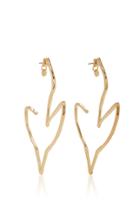 Etesian Pajaro Gold-plated Drop Earrings