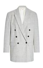 Isabel Marant Toile Eagan Double-breasted Wool-blend Blazer